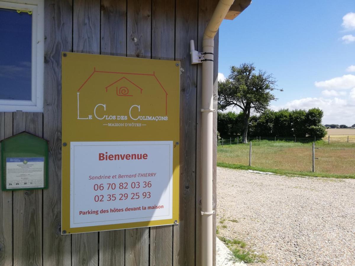 Chambres D'Hotes " Le Clos Des Colimacons " Maniquerville Eksteriør bilde