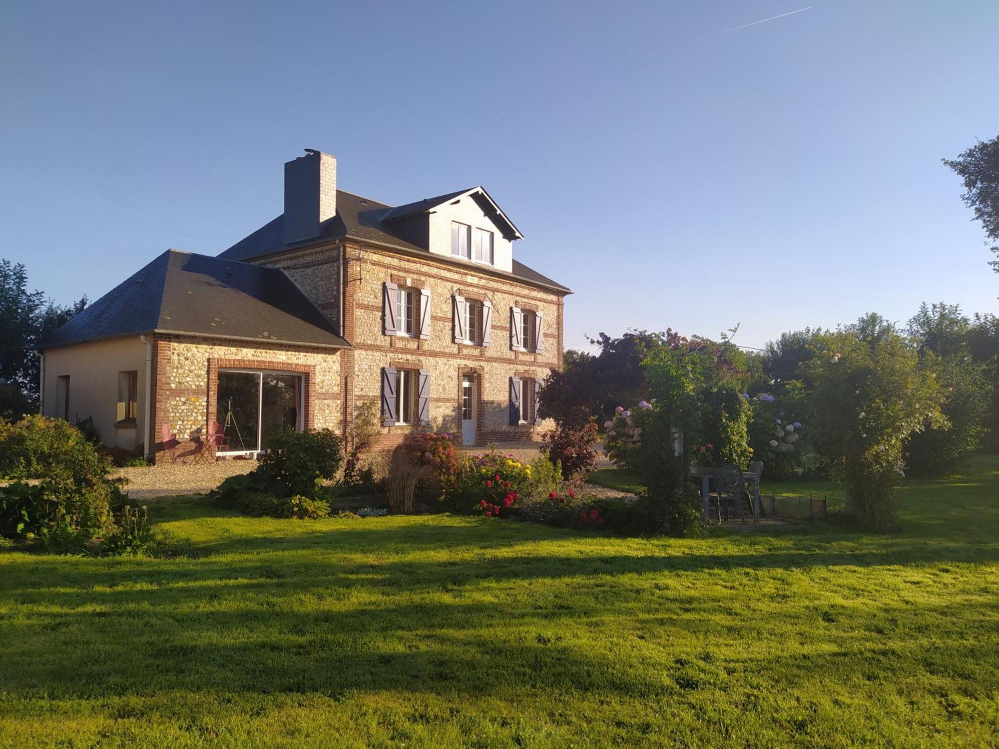 Chambres D'Hotes " Le Clos Des Colimacons " Maniquerville Eksteriør bilde